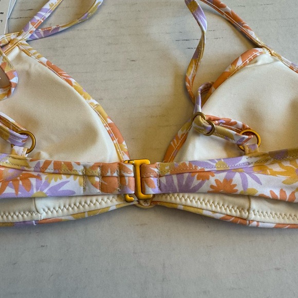 L*Space Helena Triangle Top in Oopsie Daisy NWT Size XS - Picture 6 of 7